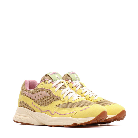 Saucony Men 3D Grid Hurricane Mushroom Tan Yellow S70747-1 - FOOTWEAR - Canada