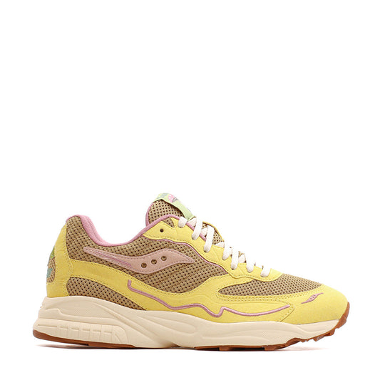 Saucony Men 3D Grid Hurricane Mushroom Tan Yellow S70747-1 - FOOTWEAR - Canada