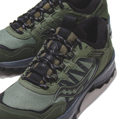 Saucony Men Grid Peak GTX Gore-Tex Forest Black S70849-2 - FOOTWEAR - Canada