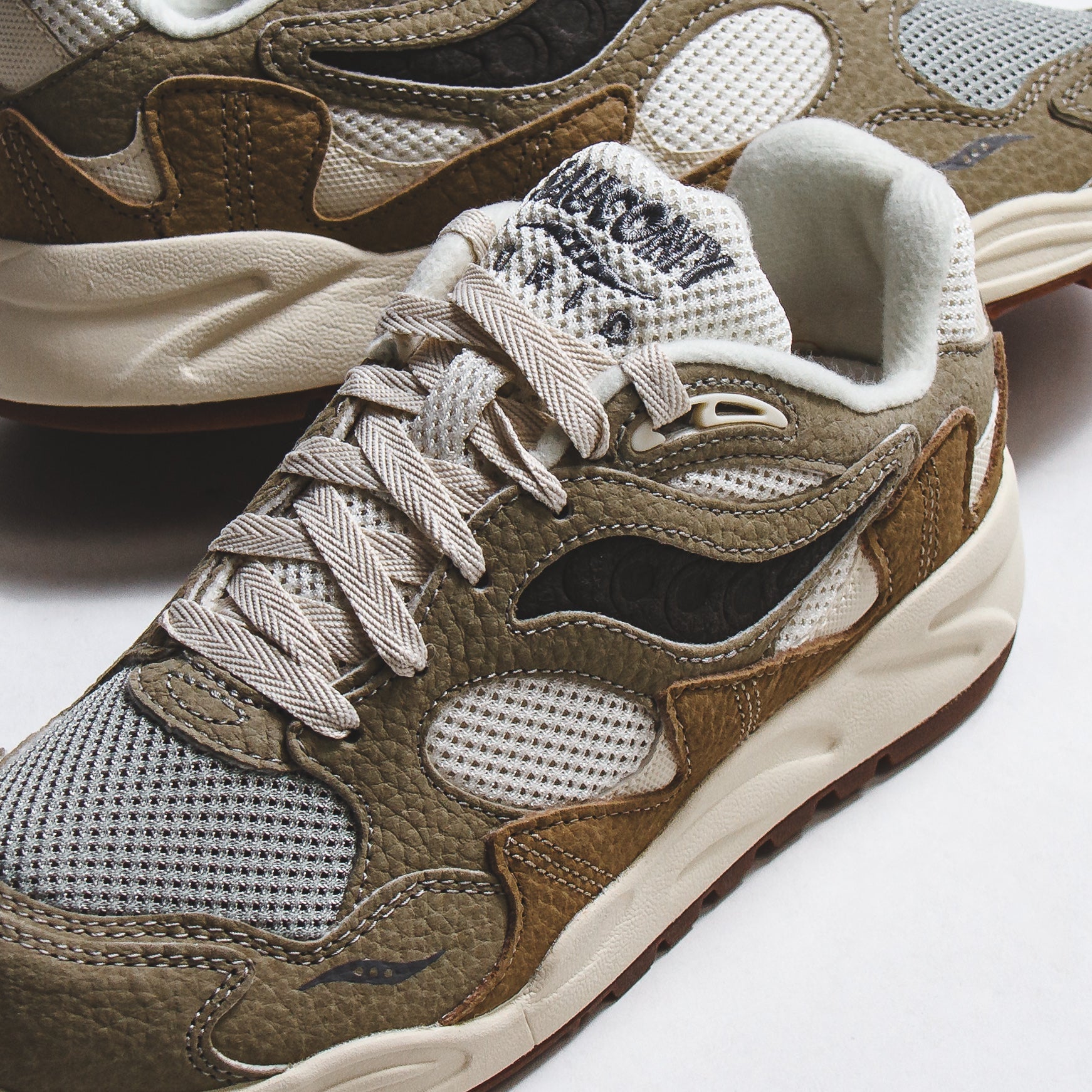 Saucony Men Grid Shadow 2 Sand Sage S70799 - 1 - FOOTWEAR - Canada