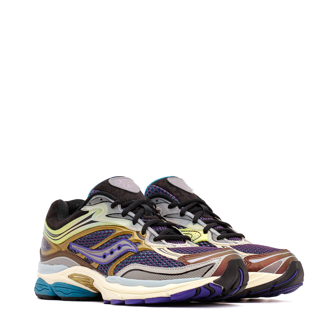 Saucony Men Progrid Omni 9 Crystal Caves Purple Yellow S70783-1 - FOOTWEAR - Canada