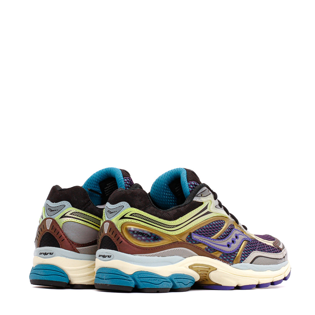 Saucony Men Progrid Omni 9 Crystal Caves Purple Yellow S70783-1 - FOOTWEAR - Canada