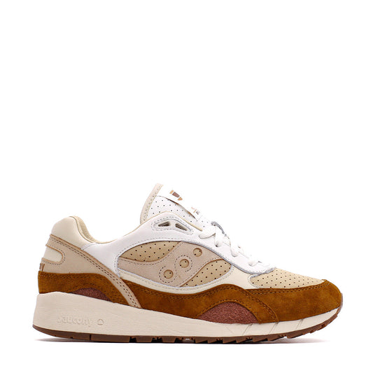 Saucony Men Shadow 6000 Coffee Brown White S70775-1 - FOOTWEAR - Canada