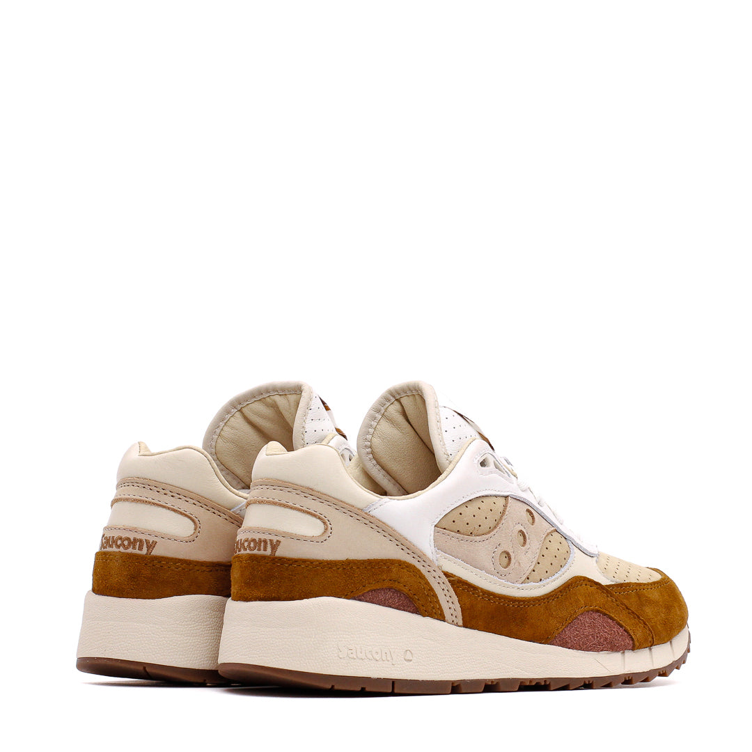 Saucony Men Shadow 6000 Coffee Brown White S70775-1 - FOOTWEAR - Canada