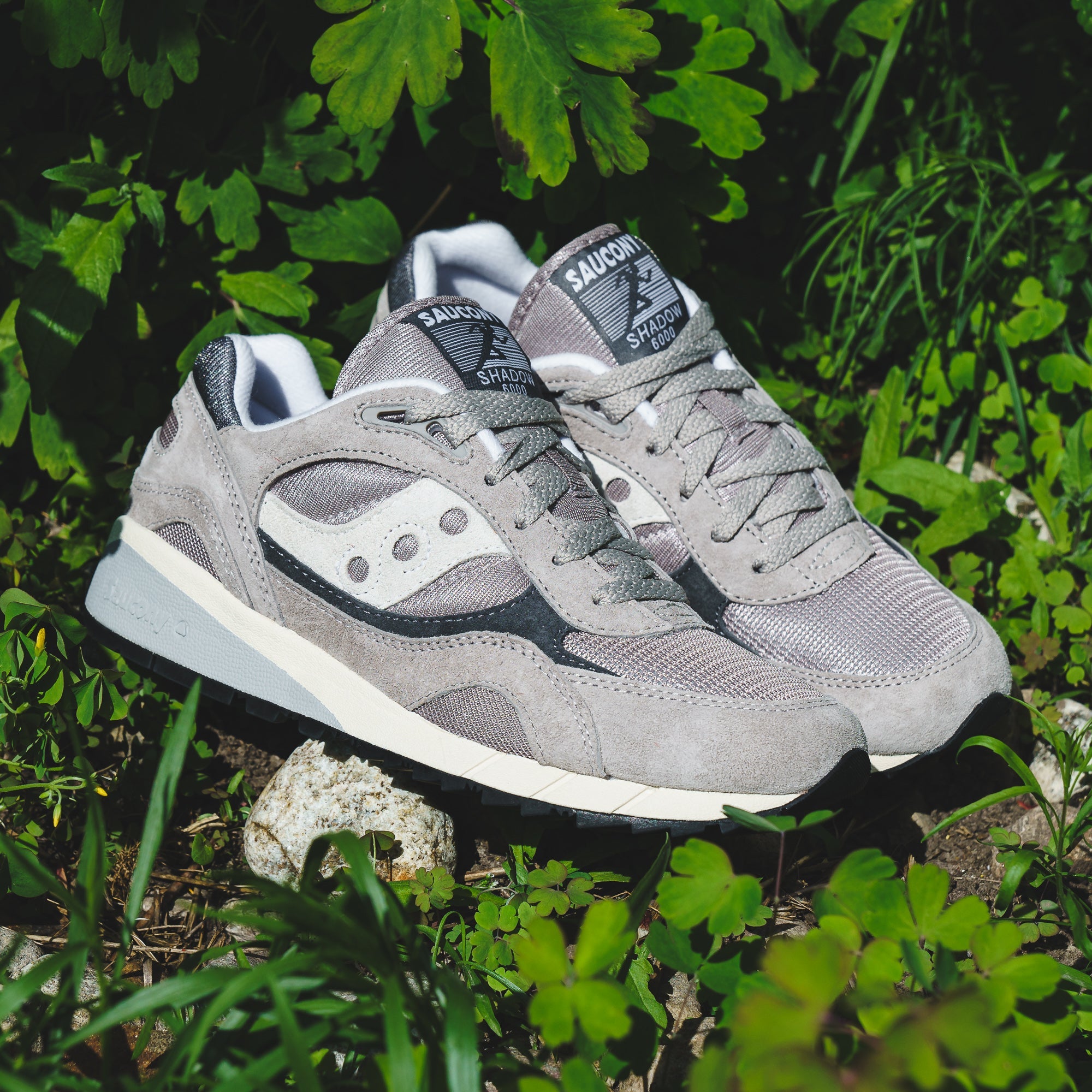 Saucony Men Shadow 6000 Gray S70441-46 - FOOTWEAR - Canada