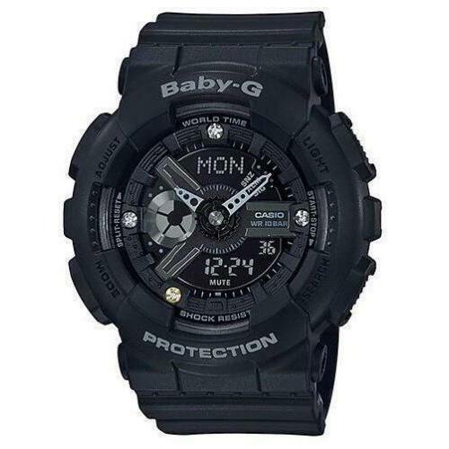 ACCESSORIES - Casio Baby-G 35th Anniversary Diamond Index Black BA135DD-1A