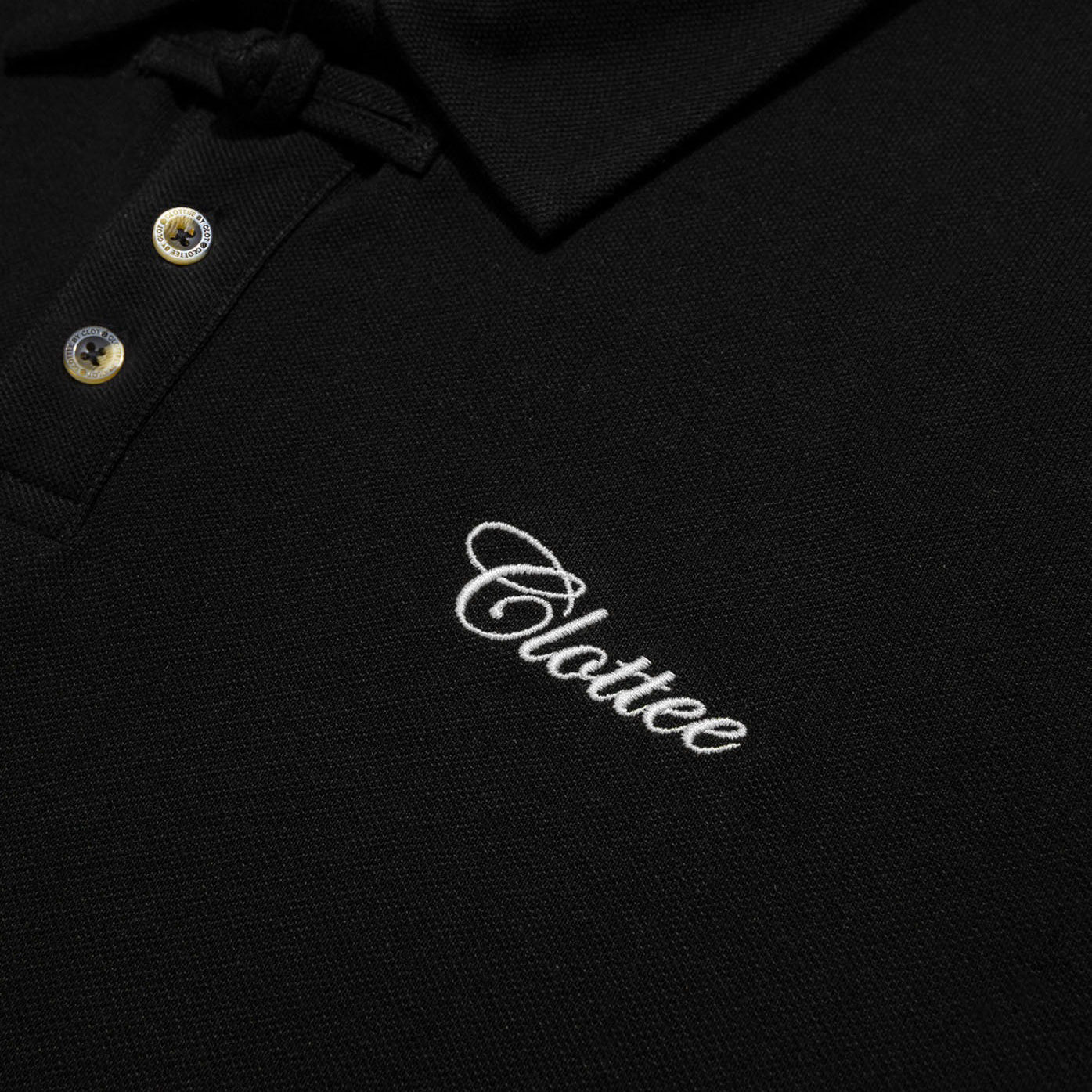 CLOTTEE Men Frog Button Up Polo Black - TOPS - Canada