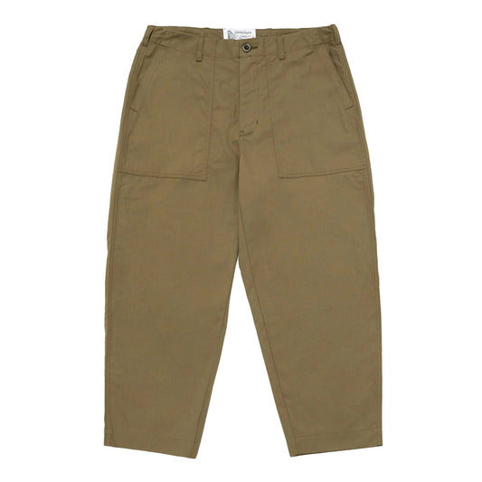 Garbstore Men Ruffle Pants Olive - BOTTOMS - Canada