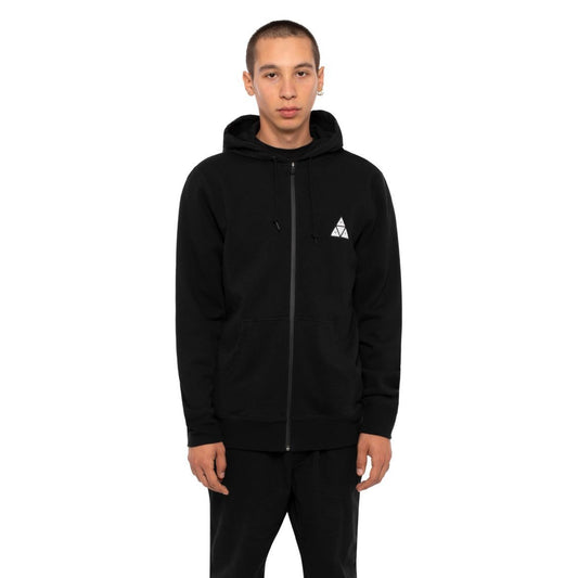 SWEATERS - Huf Conceal Pullover Hoodie Black Men FL00093-BLK