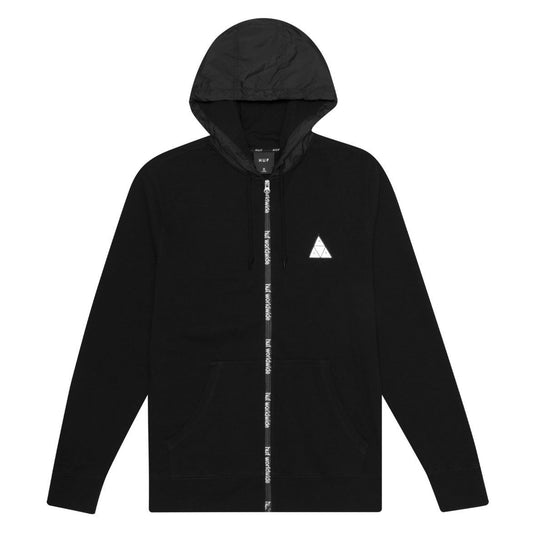 SWEATERS - Huf Conceal Pullover Hoodie Black Men FL00093-BLK