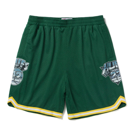 Huf Men Basketball Shorts Green PT00226-GRN - SHORTS - Canada