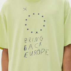 T-SHIRTS - Ksubi Bring Back Europe SS Tee Acid Yellow Men 46380-YEL