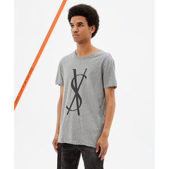 T-SHIRTS - Ksubi Fancy Dollar SS Tee Grey Marl Men 42880-LGY