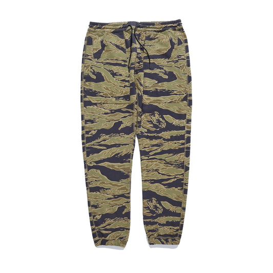 Maharishi Men Camo Reversible Sweatpants Sunbleached Gold Tigerstripe - BOTTOMS - Canada