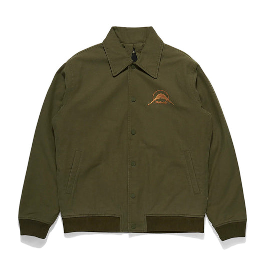 Maharishi Men U.A.P. Embroidered Tour Jacket Olive - OUTERWEAR - Canada