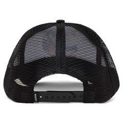 Market Man On Moon Trucket Hat Black - HEADWEAR - Canada