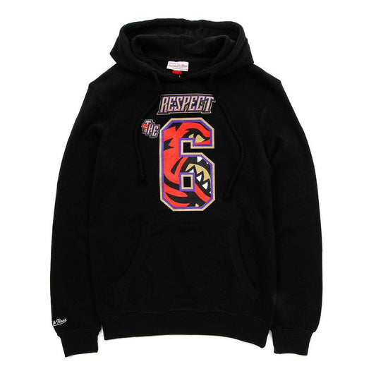 SWEATERS - Mitchell & Ness NBA Raptors Jurassic 6 Hoodie Black Men 270FK19J6TRA