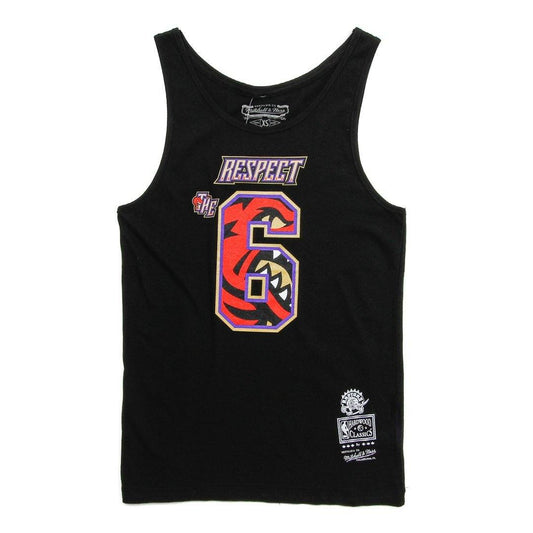 TANK TOPS - Mitchell & Ness NBA Raptors Jurassic 6 Tank Black Men 3397K19J6TRA