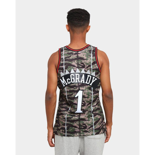 Mitchell & Ness NBA Toronto Raptors Tracy McGrady Swingman Jersey Camo 1998-99 SJY19092TRA98TM - TANK TOPS - Canada