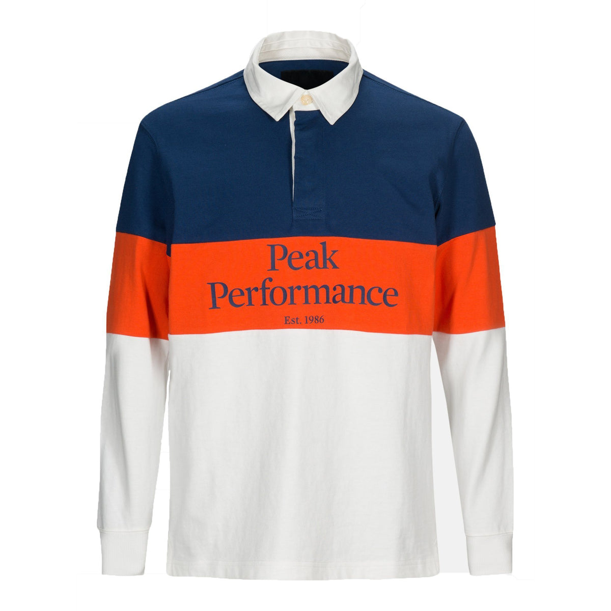 TOPS - Peak Performance Rugby LS Cimmerian Blue Men G545120182BP