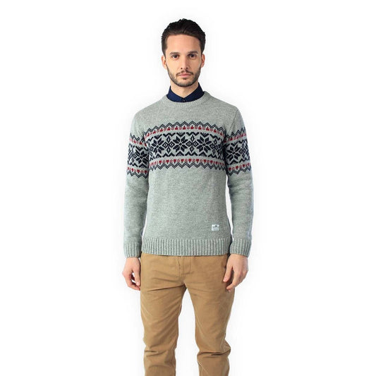 CLOTHING - Penfield Mens Hickman Snowflake Crew - Mens Knits PFM411115215-019