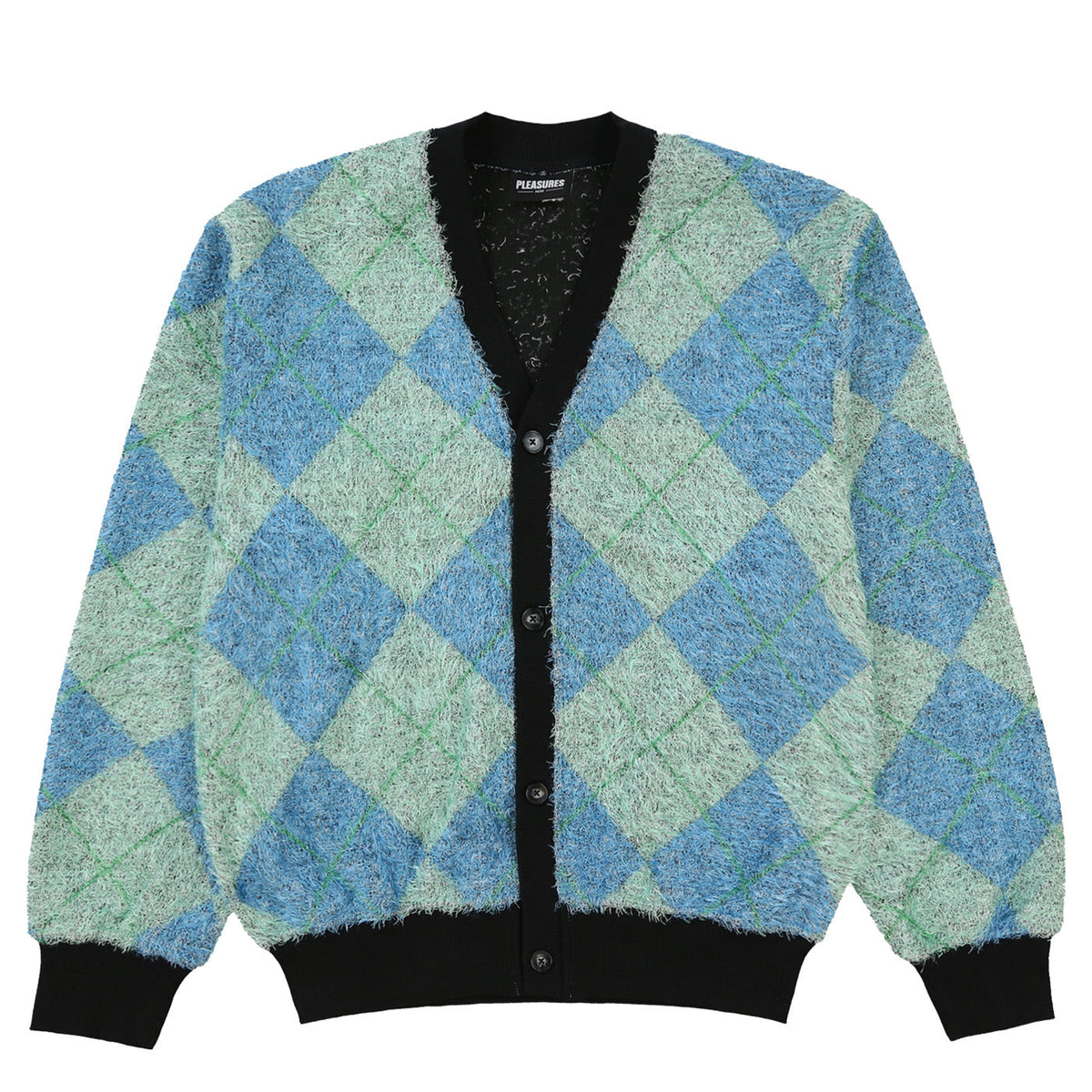 Pleasures Men Rev Cardigan Aqua - TOPS - Canada