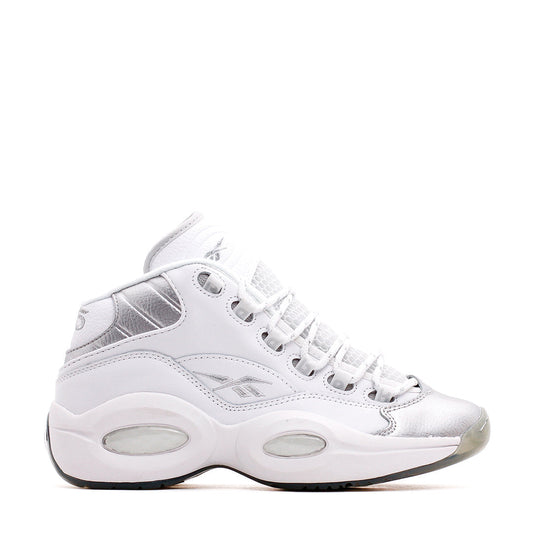 Reebok Classics Junior Question Mid White Silver GX3983 - FOOTWEAR - Canada