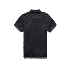 Reigning Champ Men Knit Solotex Mesh Polo Heather Black RC-1316-BLK - T-SHIRTS - Canada