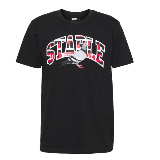 Staple Men Collegiate Pigeon Tee Black 2104C10446Z-BLK - T-SHIRTS - Canada