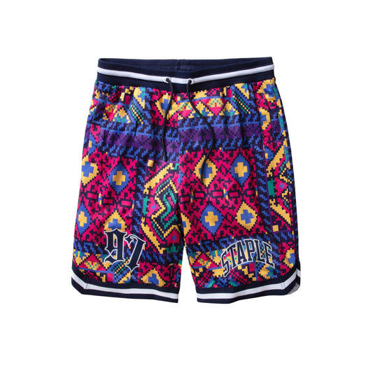 Staple Men Mesh Basketball Short Purple 2206B6979-PUR - SHORTS - Canada