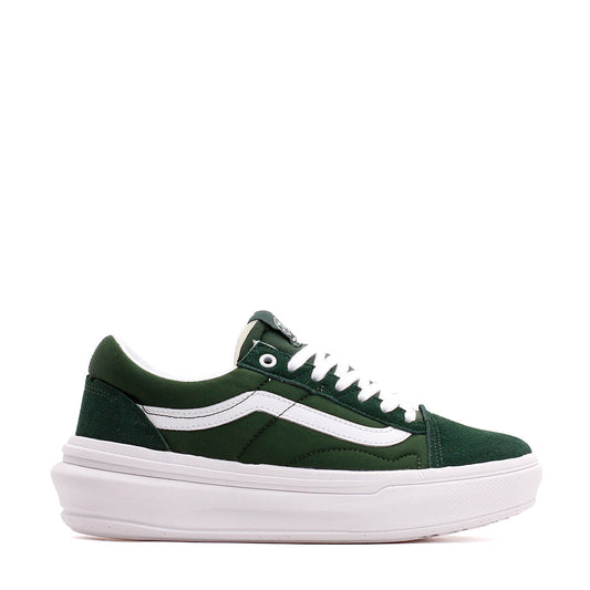 Vans Men Old Skool Overt CC Dark Green White VN0A7Q5EDGY - FOOTWEAR - Canada